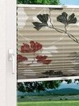 Plissee Ginkgo Tree 1221vs Fensteransicht