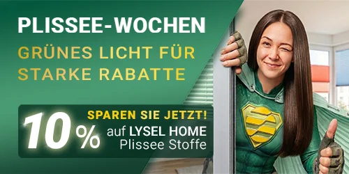 10% Rabatt auf Lysel Home Stoffe