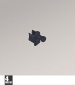 Vorschau Endkappe für Dachfensterrollo Basis 4decor #0H schwarz