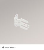 weiß Vorschau Rolloträger Metall für S Rollos #1W weiß