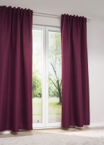 bordeauxviolett Vorschau Lysel - Dekoschal Dianella #1W in Beige bordeauxviolett