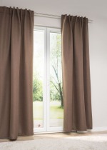 sepiabraun Vorschau Lysel - Dekoschal Dianella #1W in Beige sepiabraun