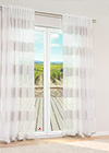 Beige Vorschau Lysel - Dekoschal Accra #1W in Braunbeige Beige