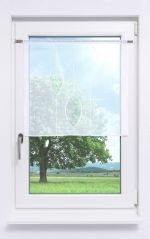 reinweiß Vorschau Plauener Spitze® - exklusiver Scheibenhänger Arrazola #1W in Reinweiß reinweiß
