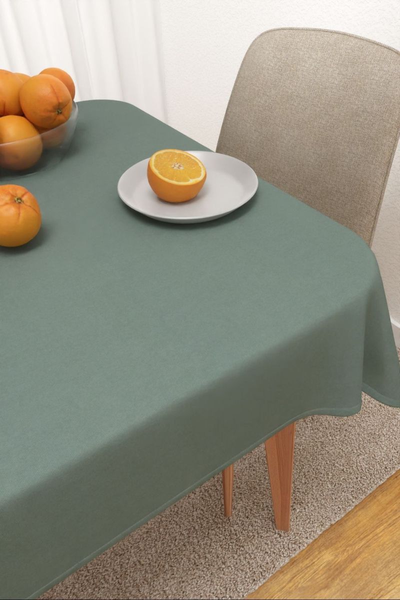 Tischdecke eckig in Grn