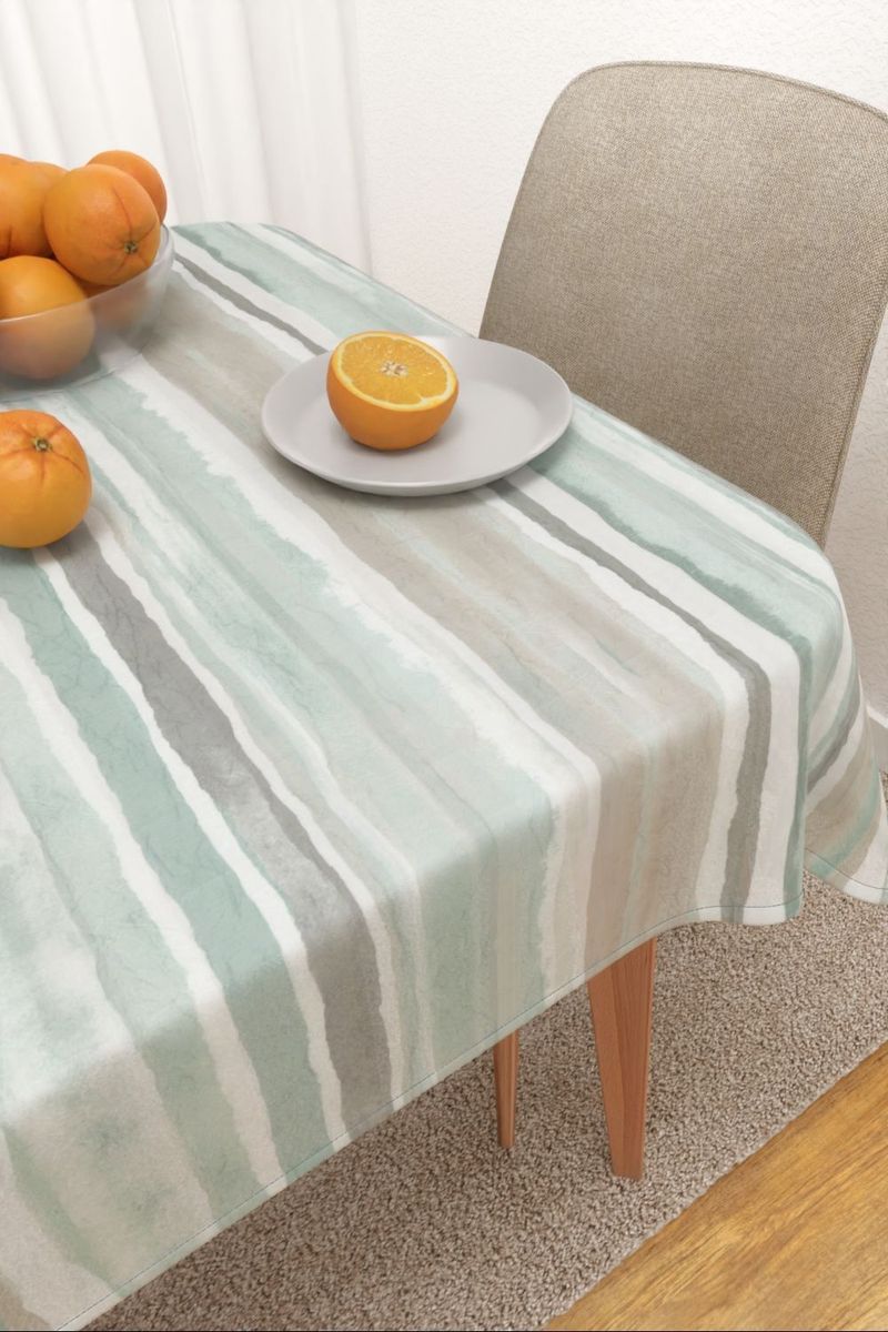 Tischdecke eckig in grn