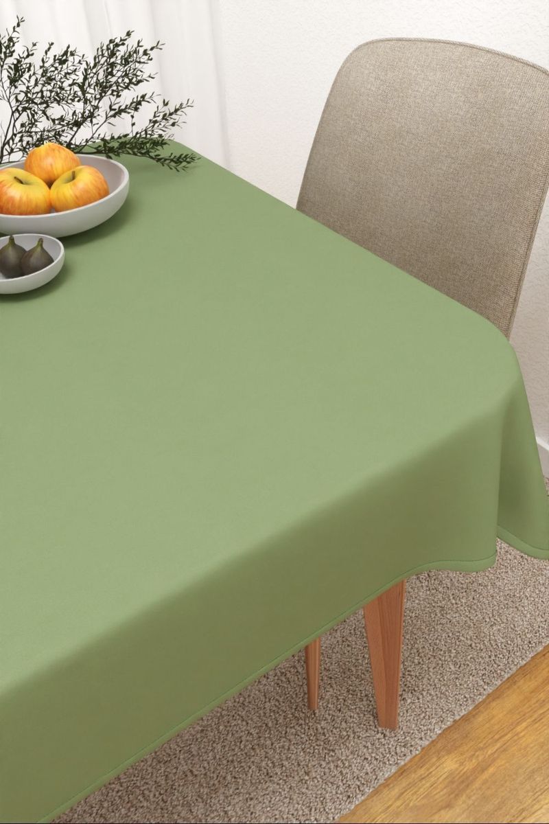 Tischdecke eckig in Grn