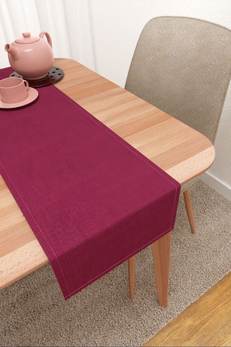 Tischlufer in rosa