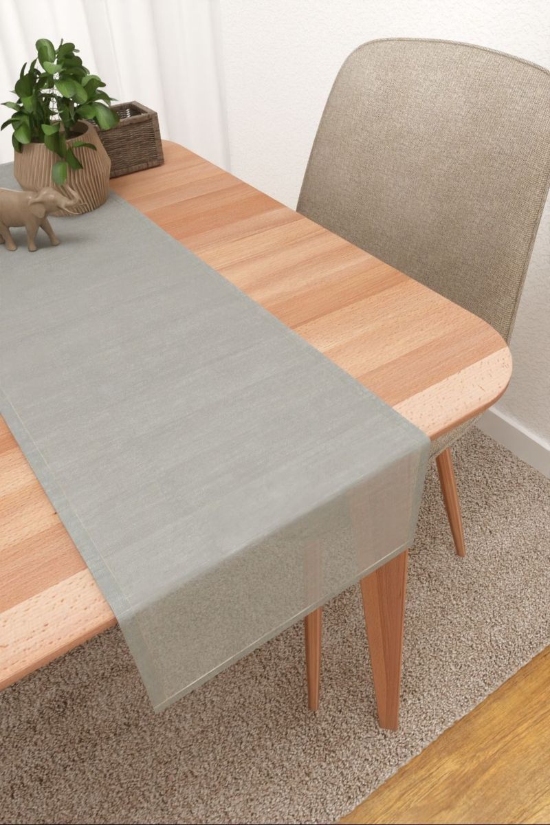 Tischlufer in Beige