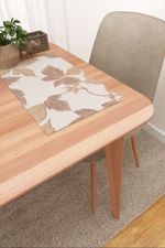 Vorschau Majana #3J von Lysel - Platzdeckchen in orangebraun graubeige