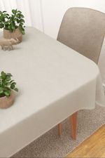 Vorschau Varto  #3J von Lysel - Tischdecke eckig in blassgrn beige