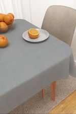 Vorschau Varto  #3J von Lysel - Tischdecke eckig in blassgrn steingrau