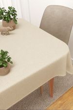 Vorschau Bavicora  #3J von Lysel - Tischdecke eckig in hellgrau beige
