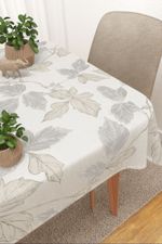 Vorschau Majana #3J von Lysel - Tischdecke eckig in graubeige orangebraun