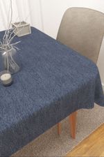 Vorschau Mazatlan #3J von Lysel - Tischdecke eckig in braunbeige jeansblau