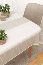 Vorschau Sirasso #3J von Lysel - Tischdecke eckig in Grau Beige