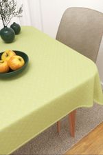 Vorschau Santana #3J von Lysel - Tischdecke eckig in beige apfelgrn