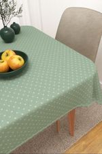 Vorschau Santana #3J von Lysel - Tischdecke eckig in steingrau mint