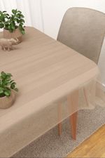 Vorschau Santani #3J von Lysel - Tischdecke eckig in zinkgelb beige