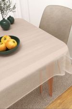 Vorschau Santani #3J von Lysel - Tischdecke eckig in zinkgelb cremewei