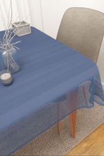Vorschau Santani #3J von Lysel - Tischdecke eckig in zinkgelb enzianblau