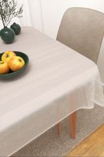 Vorschau Santani #3J von Lysel - Tischdecke eckig in zinkgelb reinwei