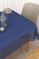 Vorschau Santani #3J von Lysel - Tischdecke eckig in zinkgelb saphirblau