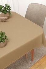 Vorschau Scuro #3J von Lysel - Tischdecke eckig in dunkelbraun graubraun