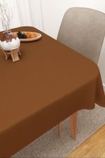 Vorschau Scuro #3J von Lysel - Tischdecke eckig in dunkelbraun rehbraun