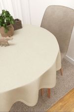 Vorschau Matamoros #3J von Lysel - Tischdecke rund in gelborange beige