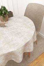Vorschau Yahualica  #3J von Lysel - Tischdecke rund in wei beige