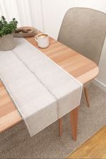 Vorschau Accra #3J von Lysel - Tischlufer in Beige Braunbeige