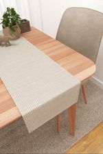 Vorschau Bibiani #3J von Lysel - Tischlufer in Wei Beige