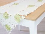 lindgrün Vorschau Tischläufer Gerbera-Wiese 110x40 #1W lindgrün