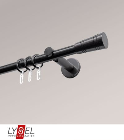 Lysel - SET Opal 160cm Träger offen mit Endstücke Cone in Titan