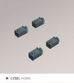 anthrazit Vorschau SET - Klemmträger LYSEL HOME #1W anthrazit