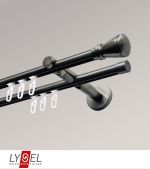 titan Vorschau Lysel - SET Opal Innenlauf 160cm 2 Lauf Doppel-Kombiträger offen mit Endstücke Konus in Weiß #1W titan