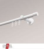 weiß Vorschau Lysel - SET Opal Innenlauf 200cm Träger offen mit Endstücke Zylinder in Weiß #1W weiß