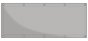 Design Balkon Sichtschutz bu-2330 (Balkon Sichtschutz)