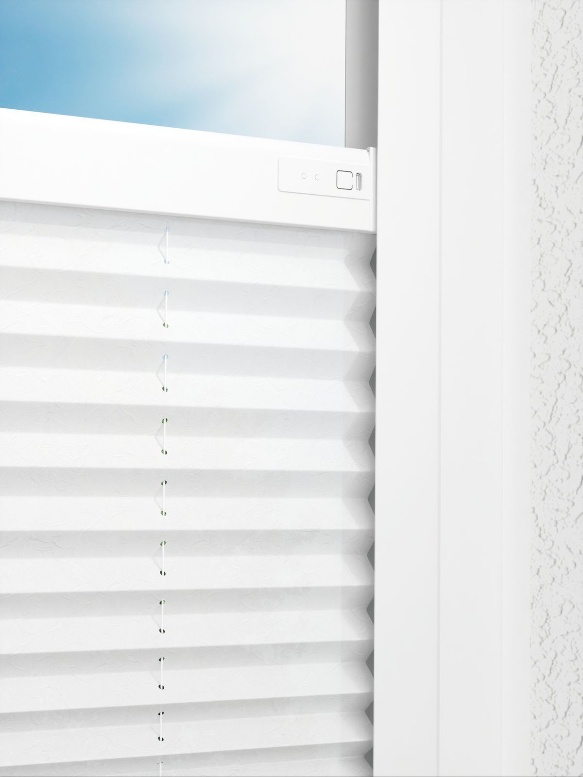 Detailansicht LYSEL HOME Plissee 104A Alva Crush