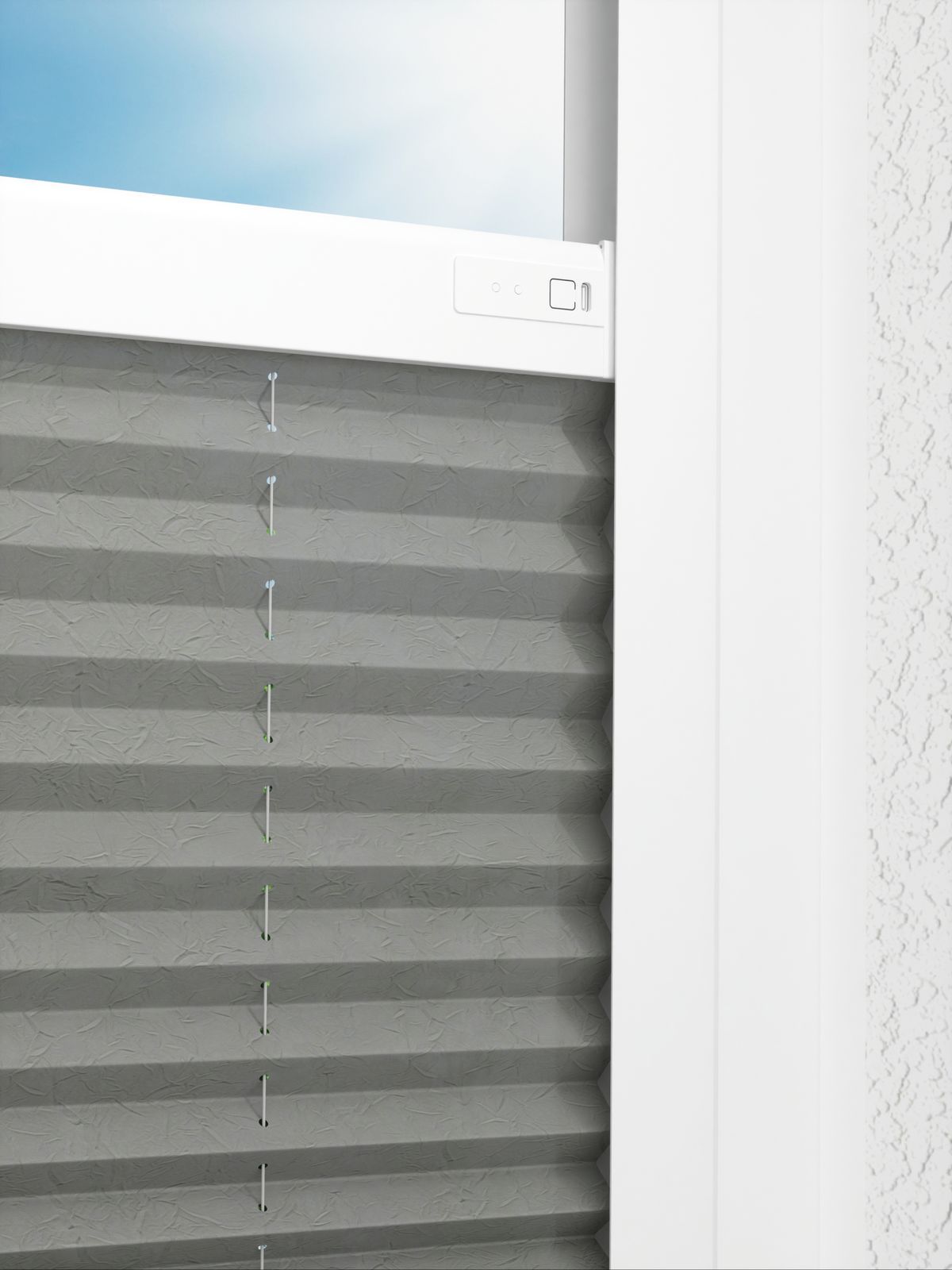 Detailansicht LYSEL HOME Plissee 109A Alva Crush