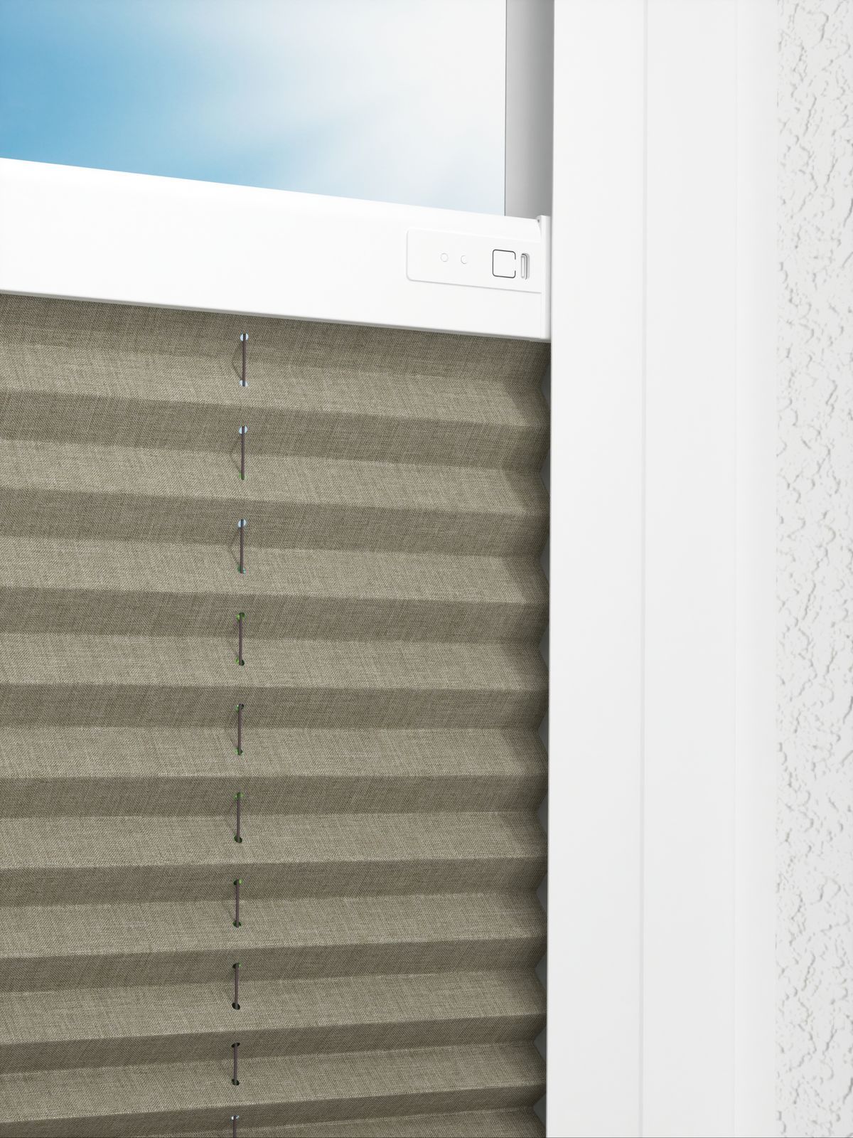 Detailansicht LYSEL HOME Plissee 134A Leja BO