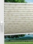 LYSEL HOME Plissee 342A Leaves Fensteransicht