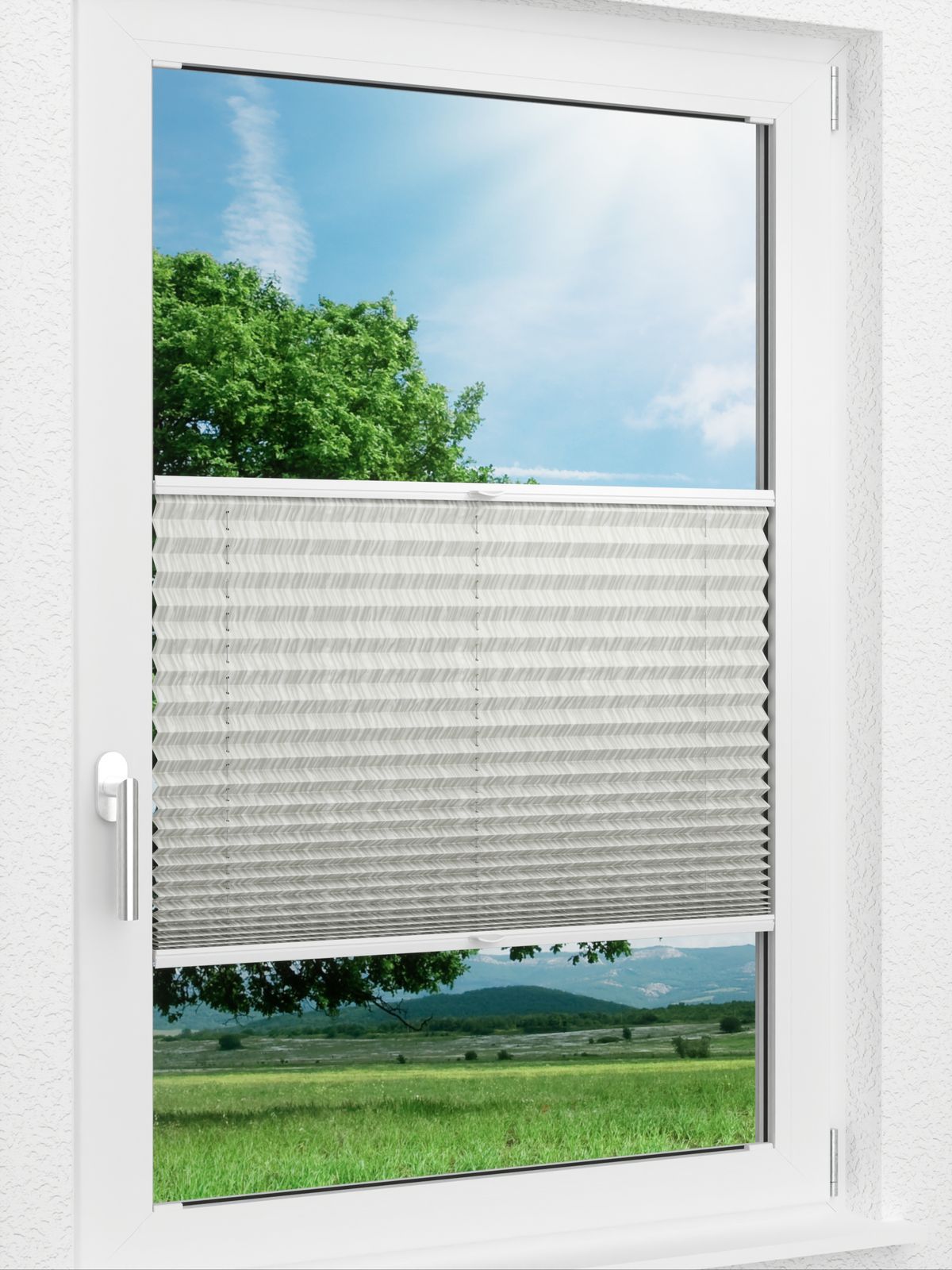 Detailansicht LYSEL HOME Plissee 341A Casandro