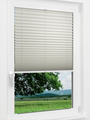 Preview LYSEL HOME Plissee 212B Elva Krepp Pearl 1