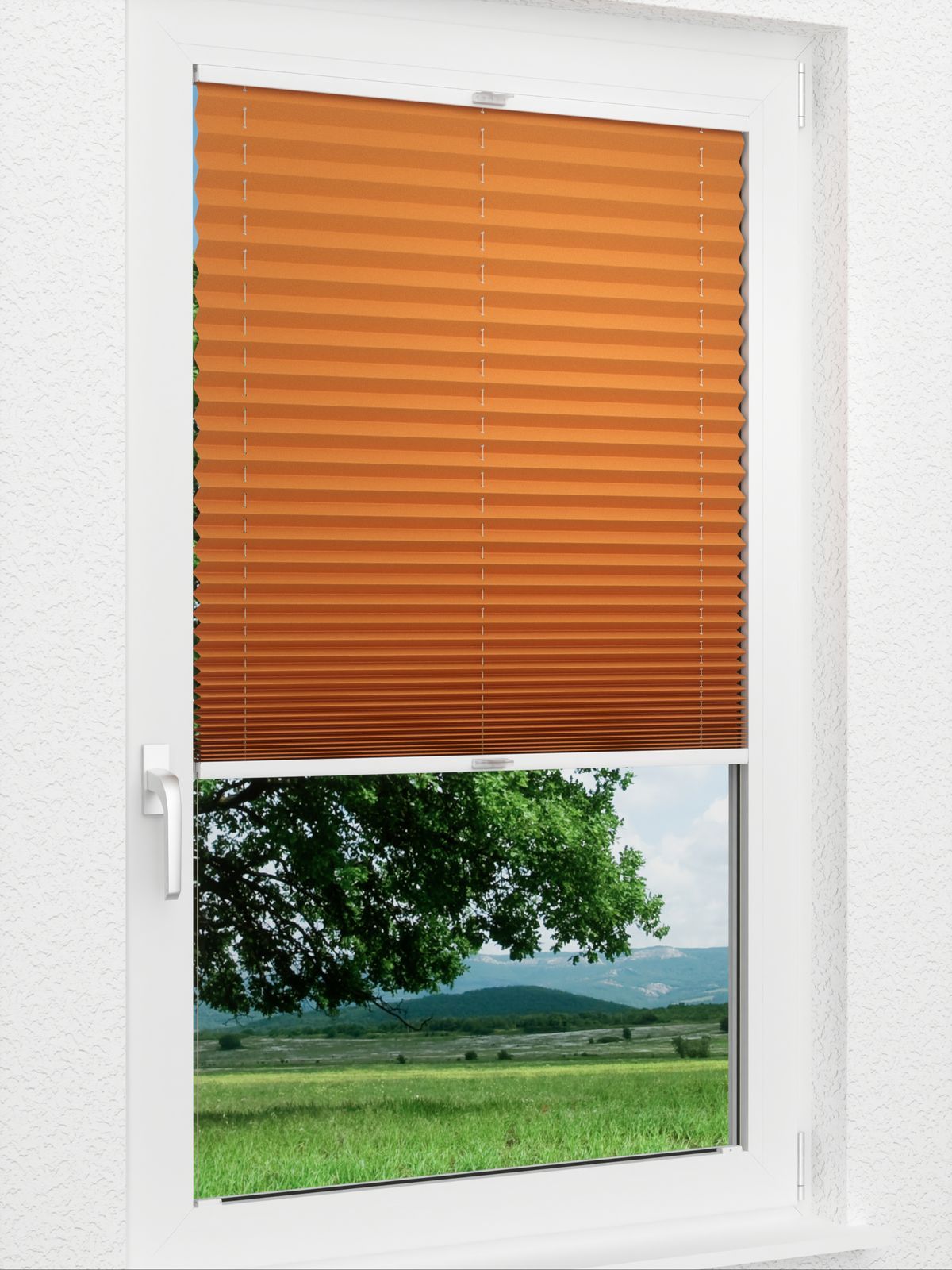 Detailansicht Plissee Krepp B1 114vs