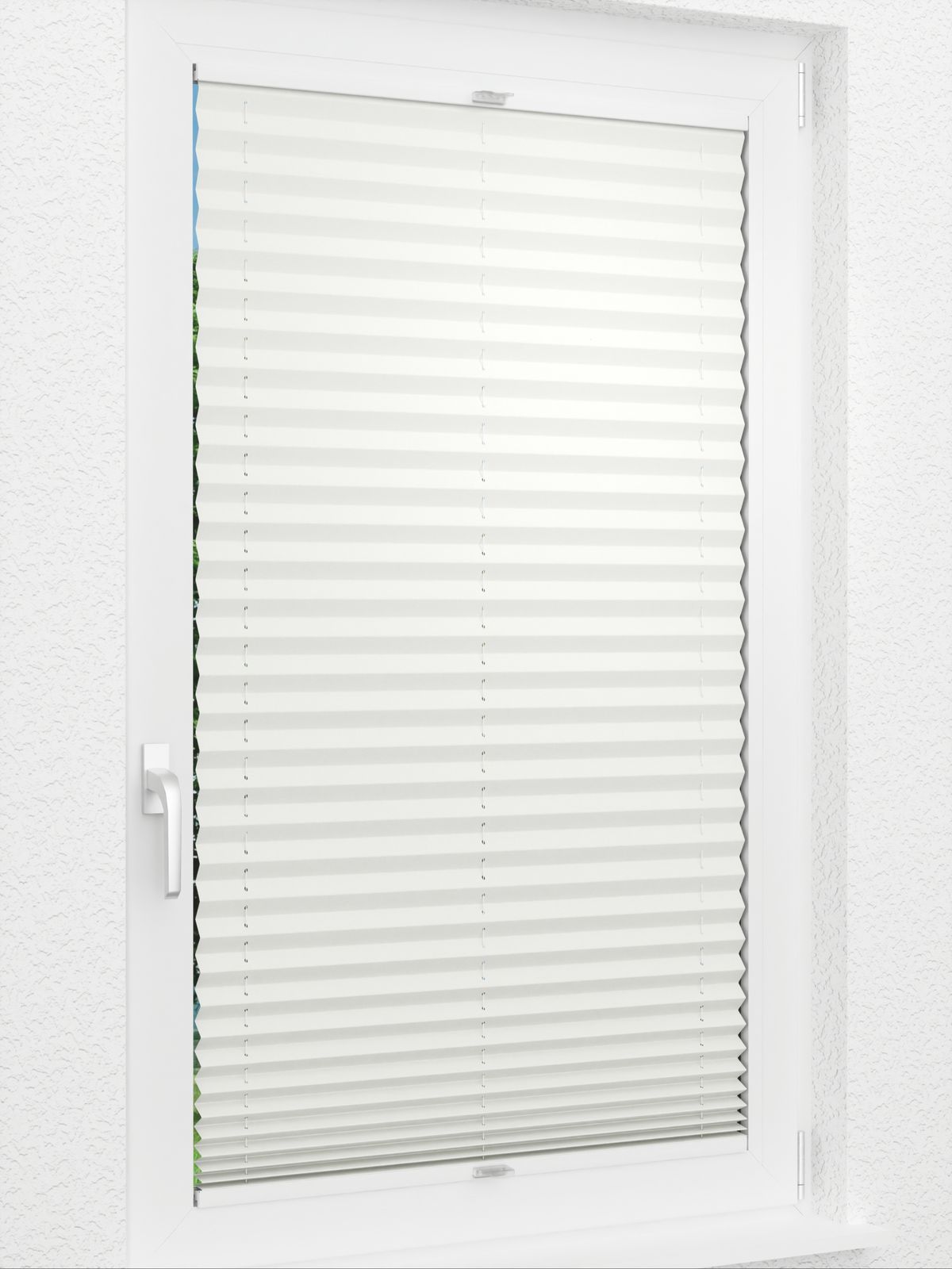 Detailansicht Plissee Krepp Reflex B1 295vs