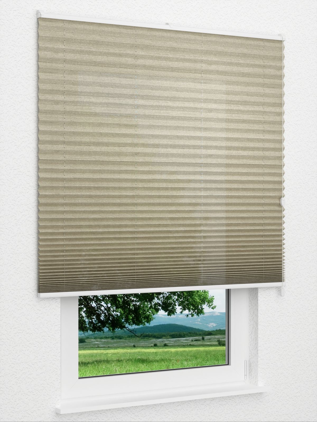 Detailansicht Plissee Terry Structure 1211vs