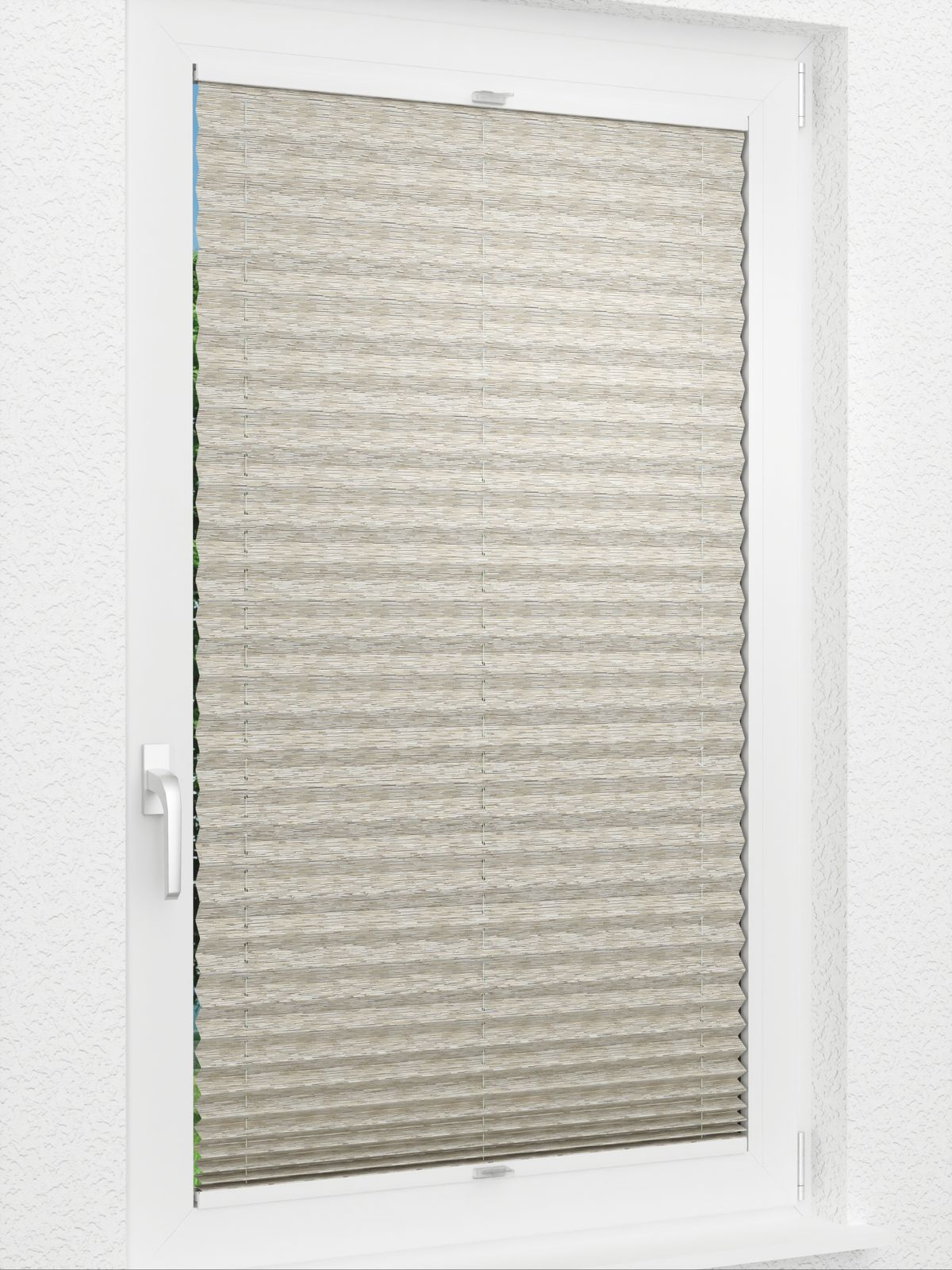 Detailansicht Plissee Twig Structure 242vs