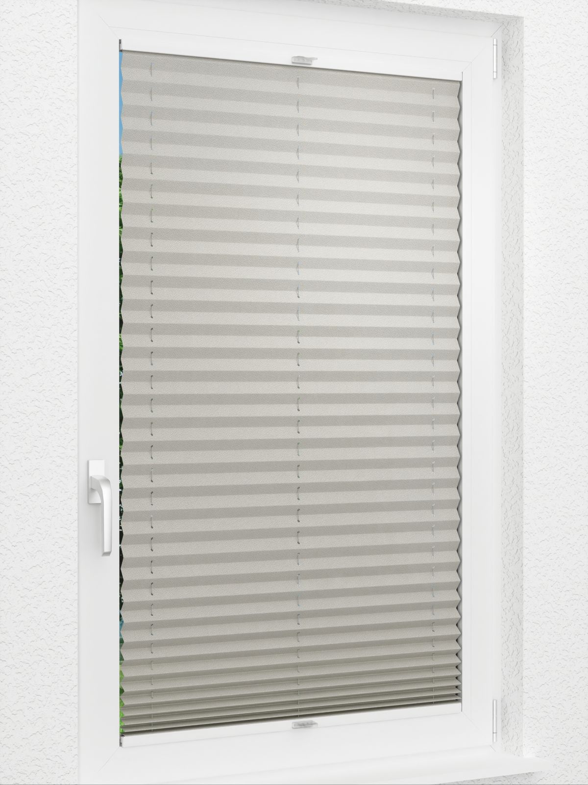 Detailansicht Plissee Color Krepp 1324vs